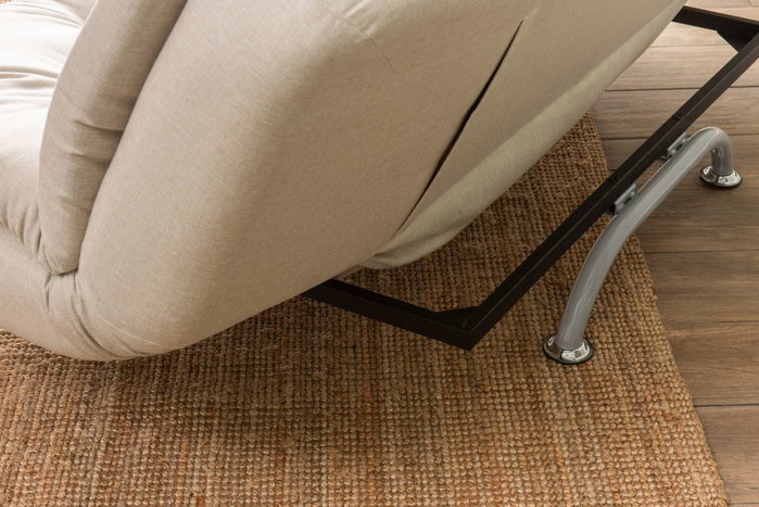 Atelier Del Sofa Rivo Sofá-Cama de 3 Plazas Beige